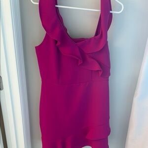 Express Vibrant Pink Dress